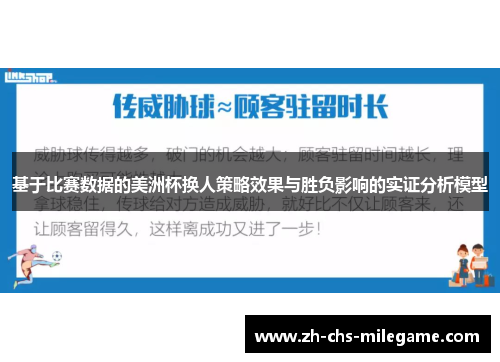 基于比赛数据的美洲杯换人策略效果与胜负影响的实证分析模型 基于比赛数据的美洲杯换人策略效果与胜负影响的实证分析模型